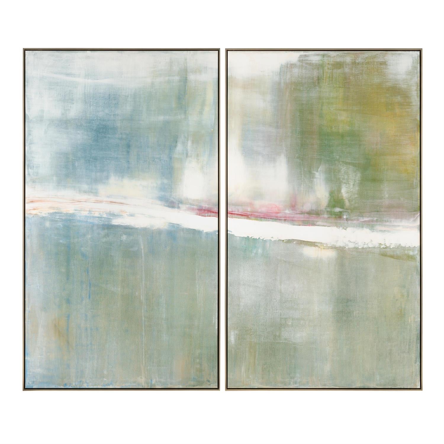 John Richard Carol Benson-Cobb's Seeking Refuge Diptych