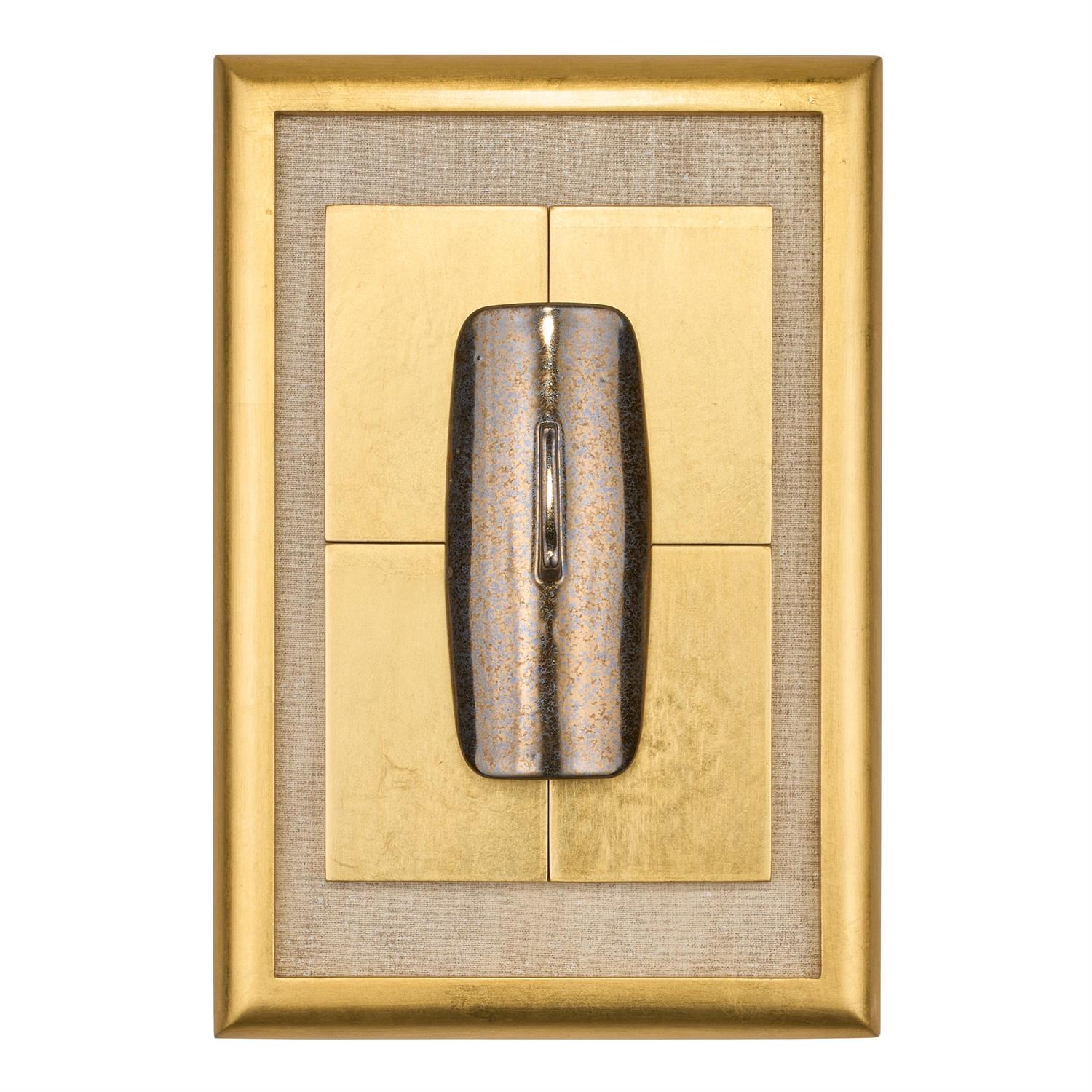 John Richard Gilded Porcelain Relief Wall Art