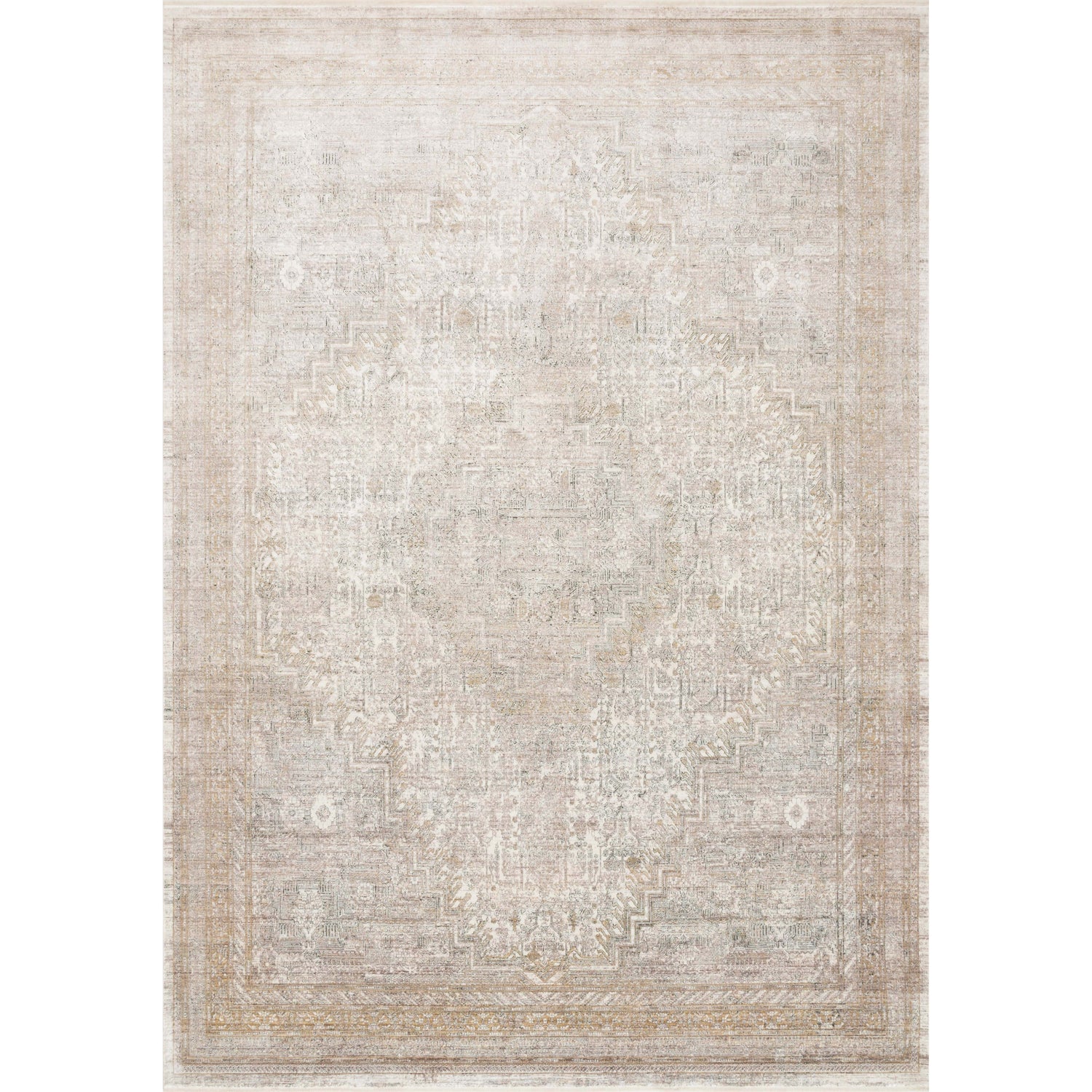 Loloi II Gemma GEM-01 Sand / Ivory Rug