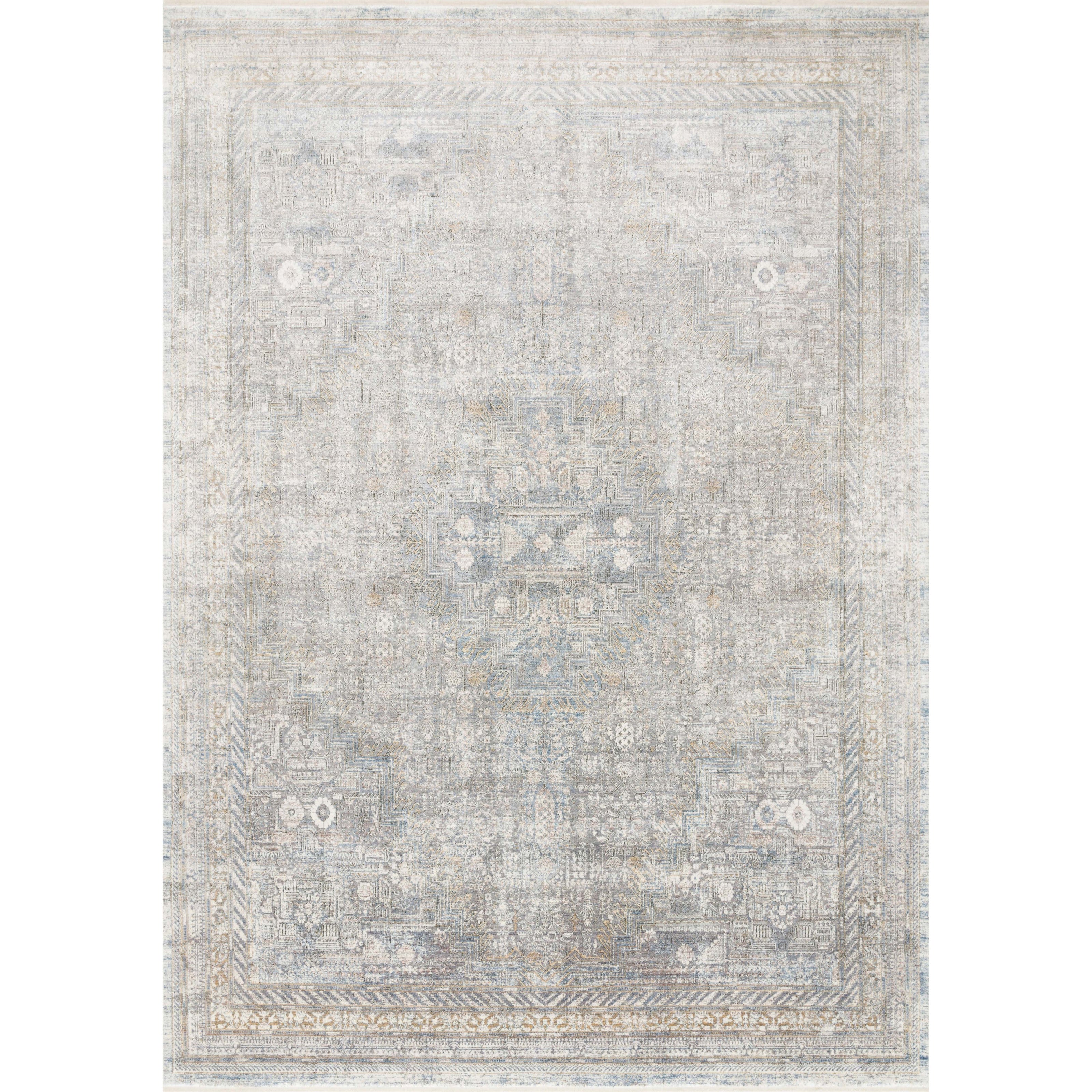 Loloi II Gemma GEM-01 Silver / Multi Rug
