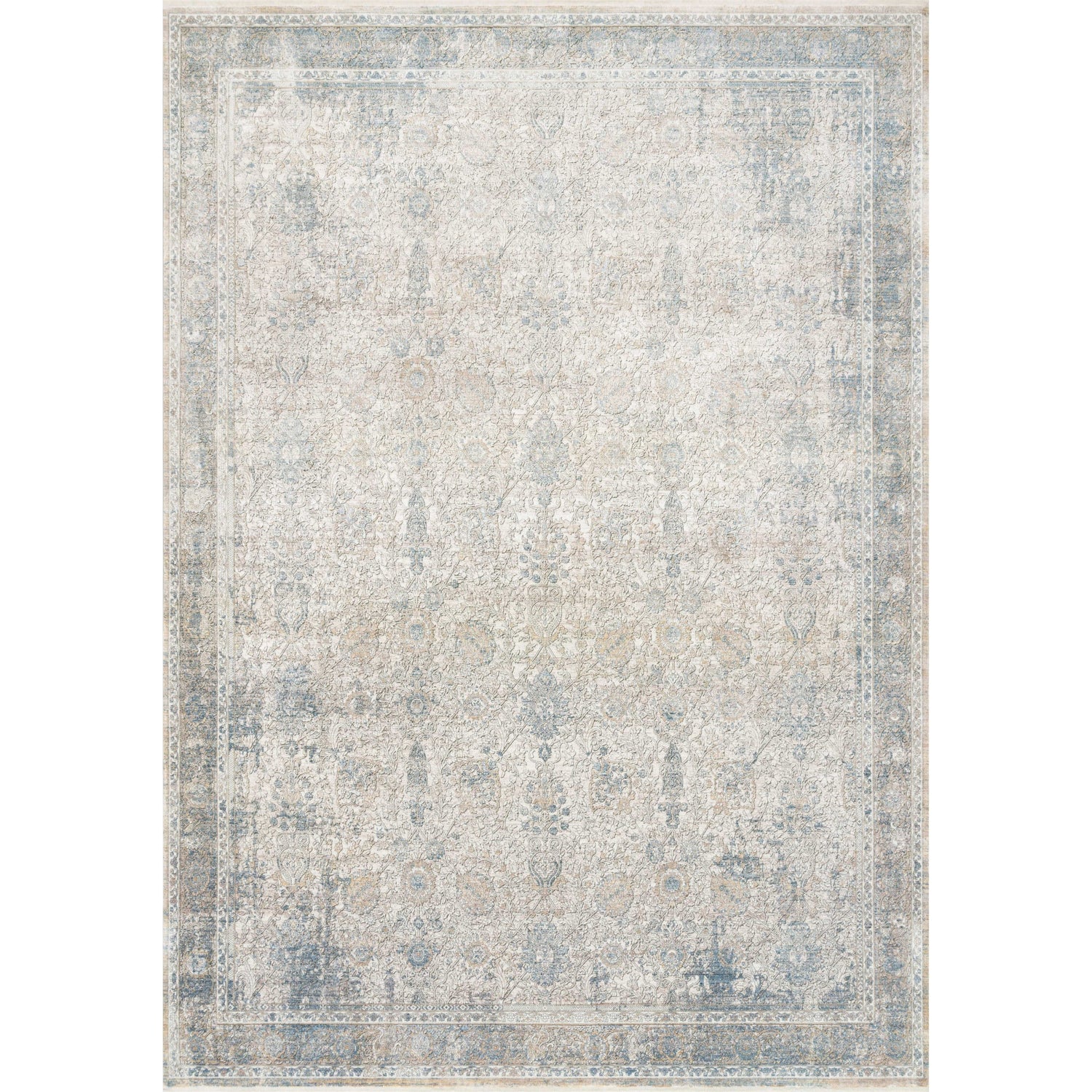 Loloi II Gemma GEM-02 Sky / Ivory Rug