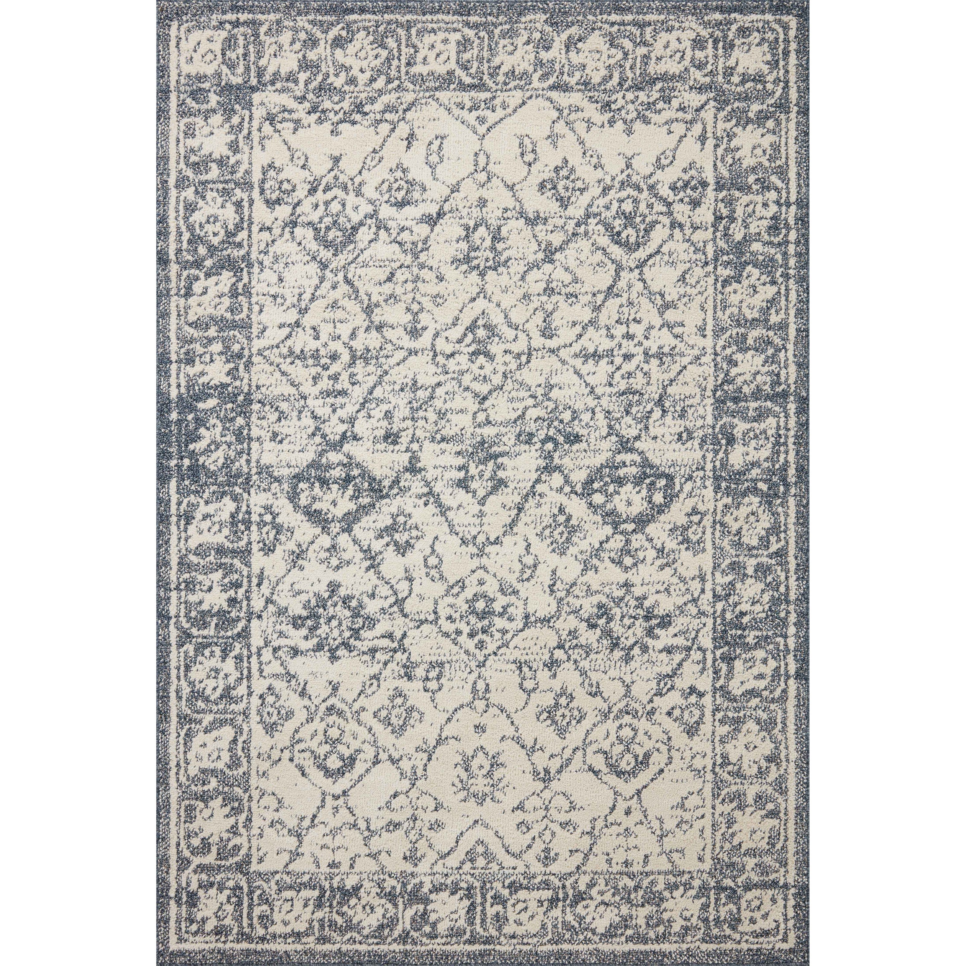 Magnolia Home Gigi GIG-02 Rug Ivory / Blue DC10