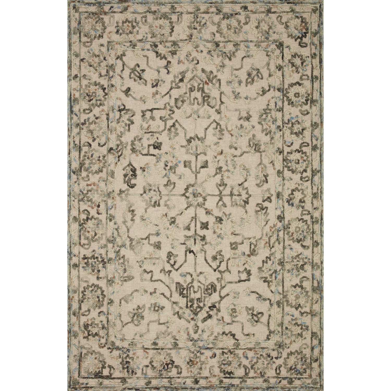 Loloi II Halle HAE-05 Grey / Sky Rug