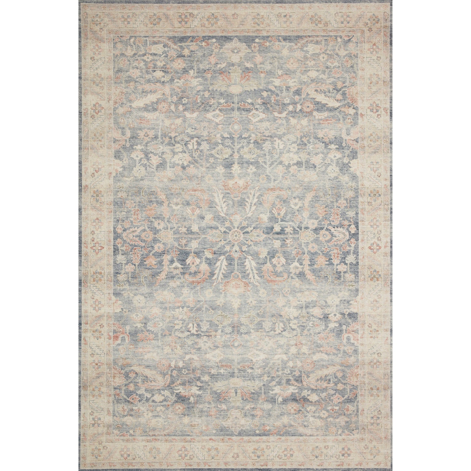 Loloi II Hathaway HTH-02 Denim / Multi Rug