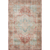 Loloi II Heidi HEI-01 Terracotta / Aqua Rug