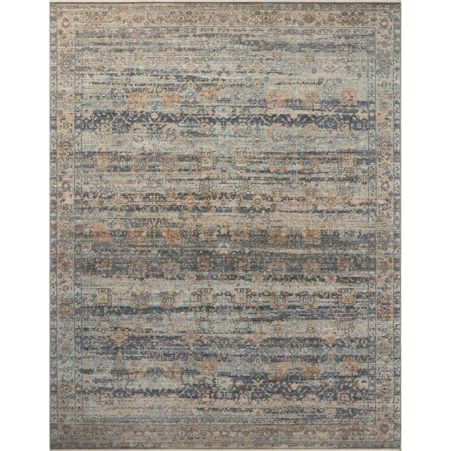 Loloi Heritage HER-09 Sky / Sunset Rug