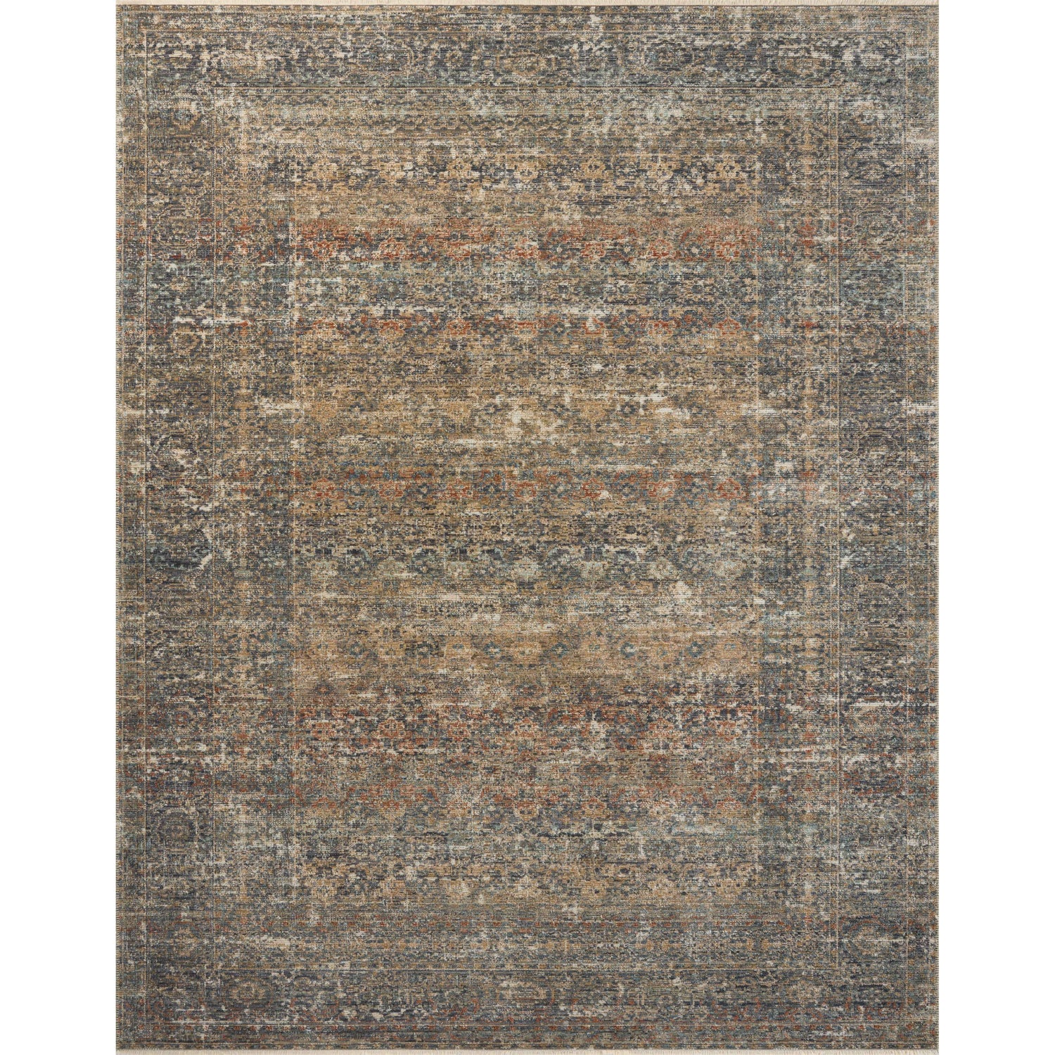 Loloi Heritage HER-11 Midnight / Multi Rug
