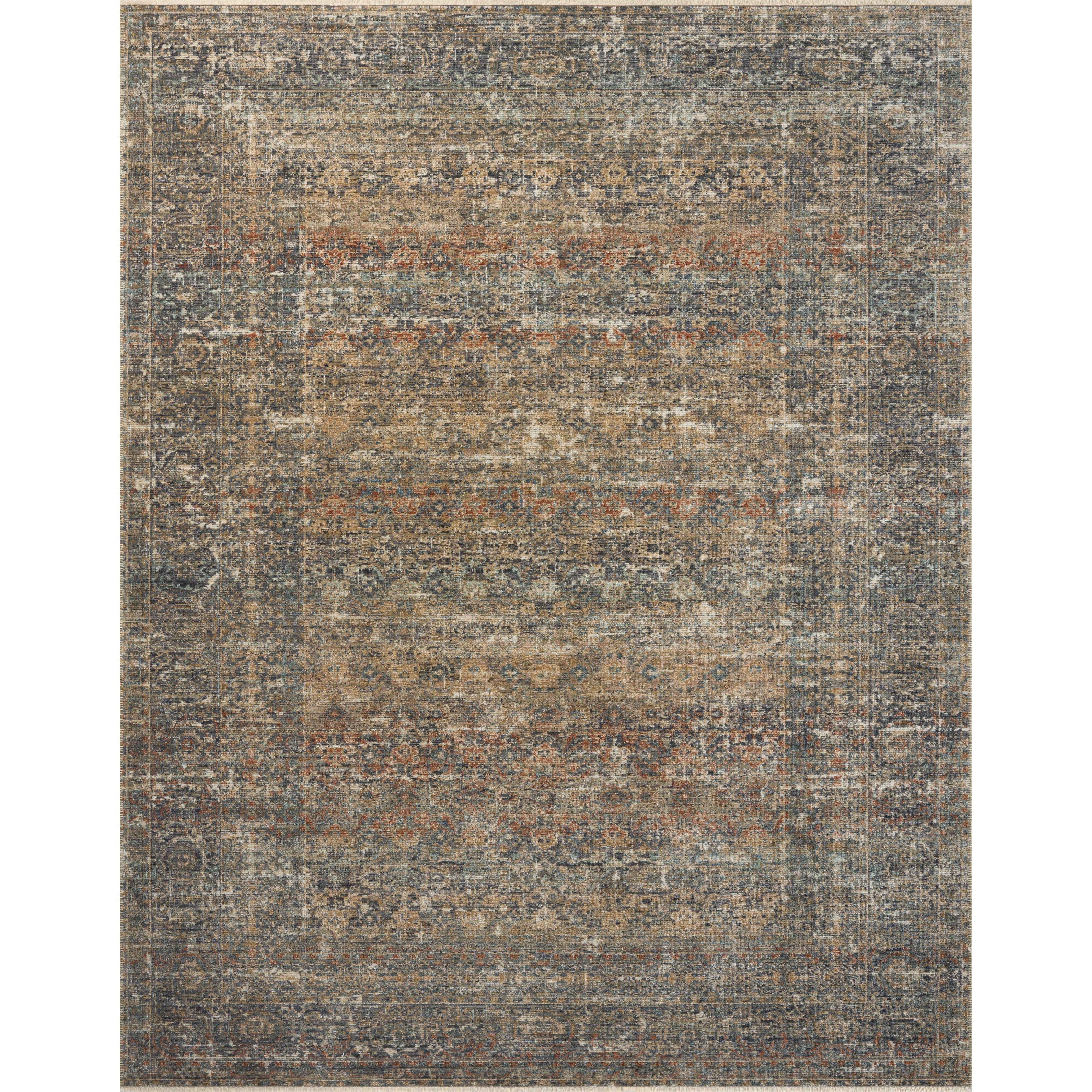 Loloi Heritage HER-11 Midnight / Multi Rug