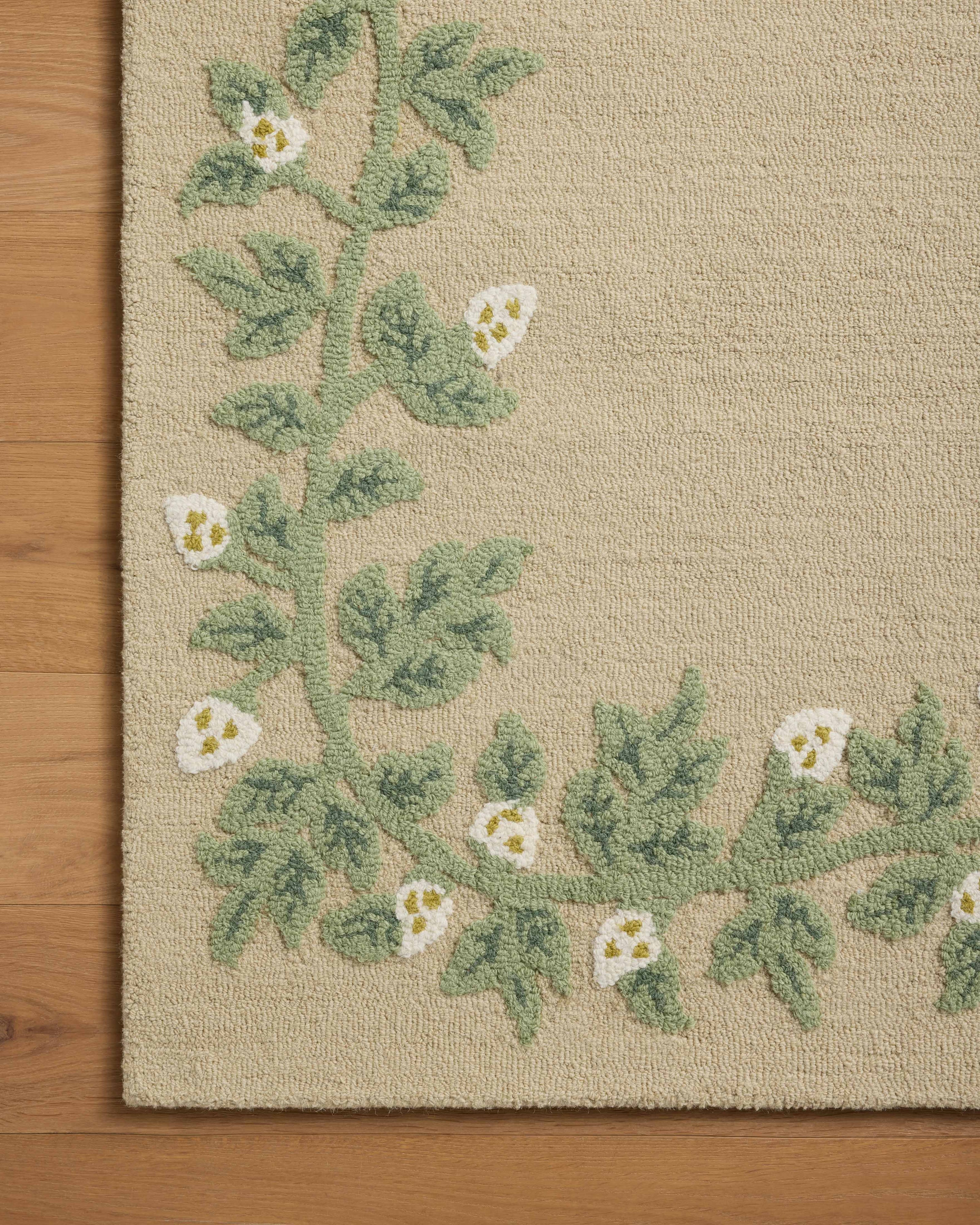 Rifle Paper Highgrove HIG-03 Rug Cream