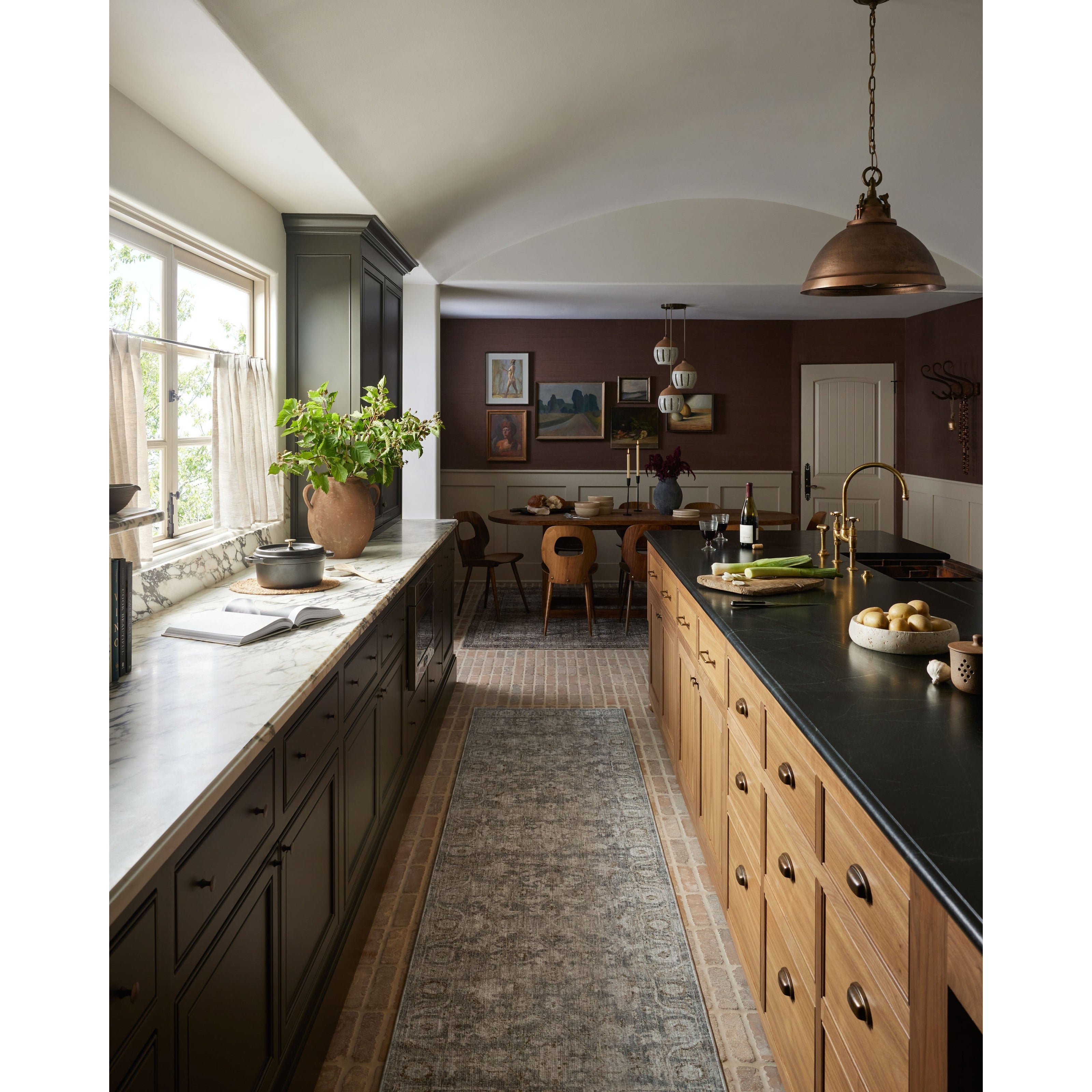 Amber Lewis Honora Slate / Beige
