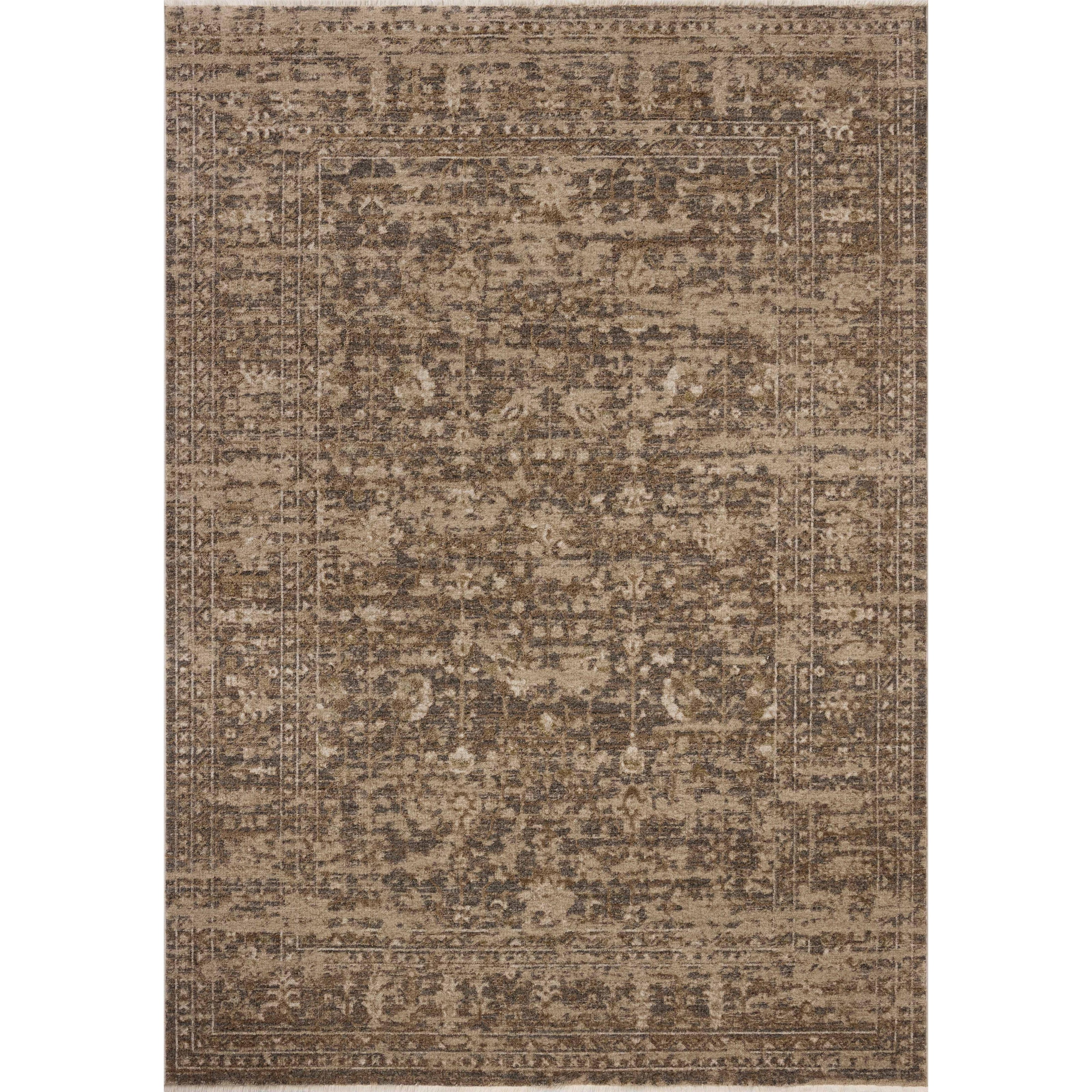 Loloi II HYD-01 Granite / Natural Rug DC10