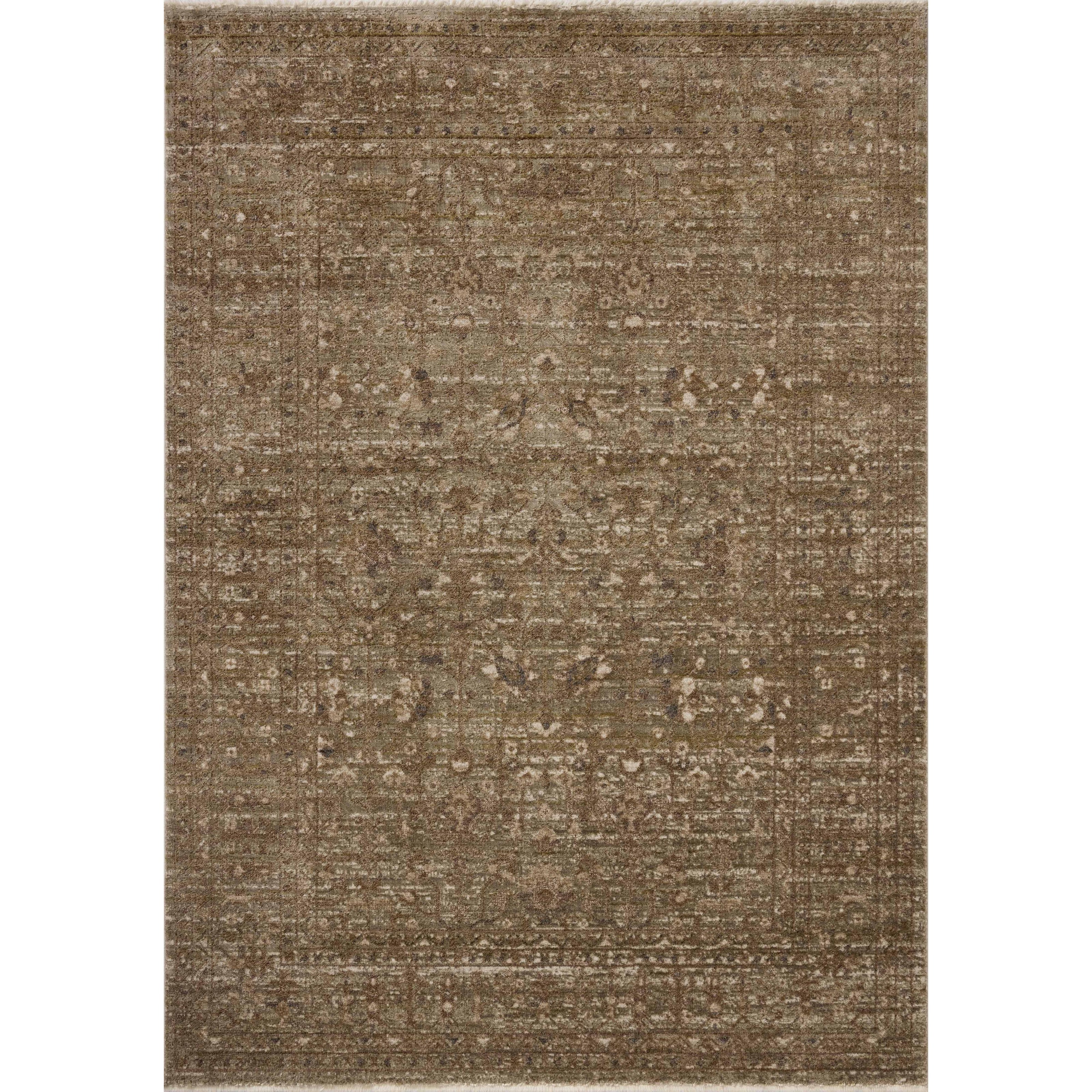 Loloi II HYD-01 Sage / Brown Rug DC10