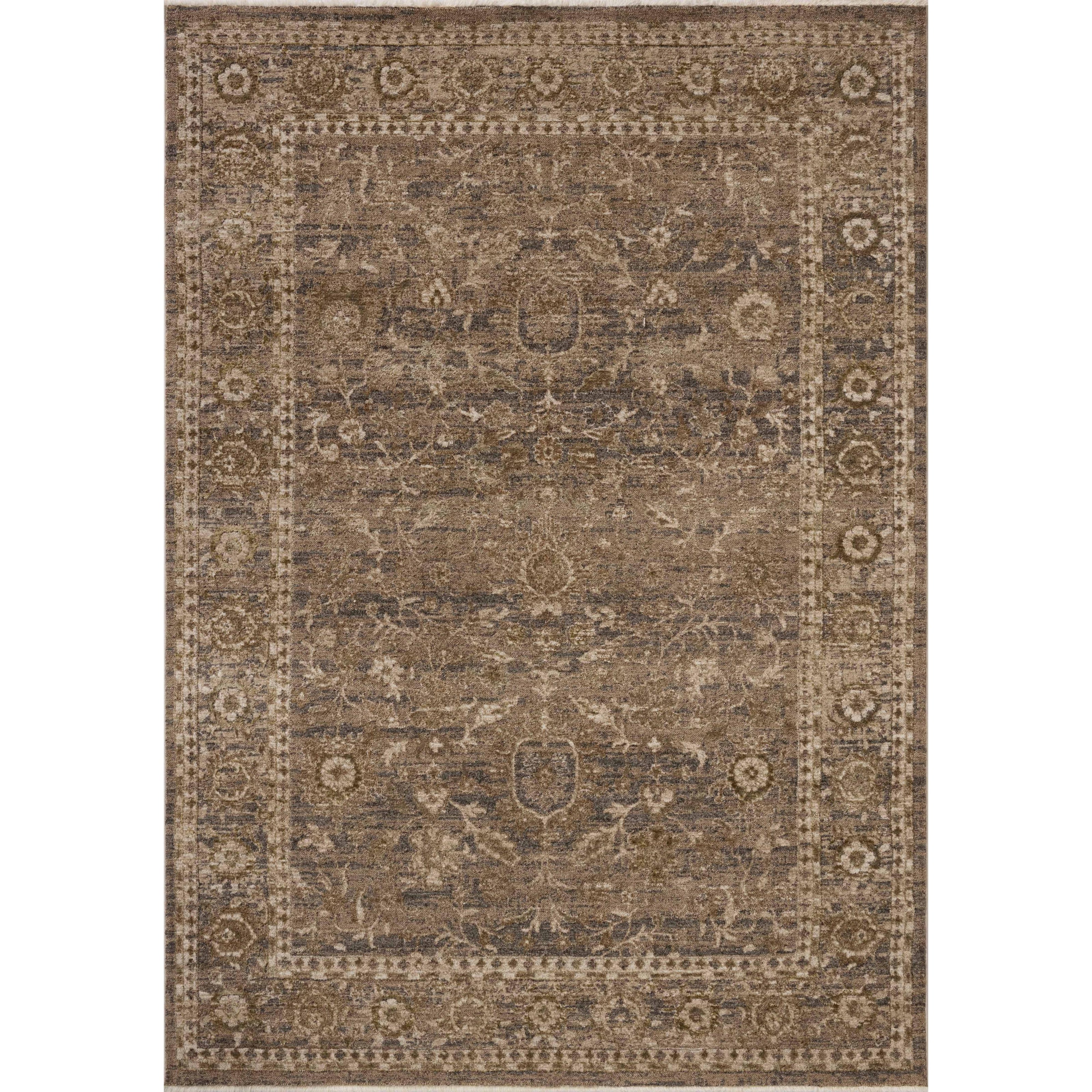 Loloi II HYD-02 Pebble / Charcoal Rug DC10