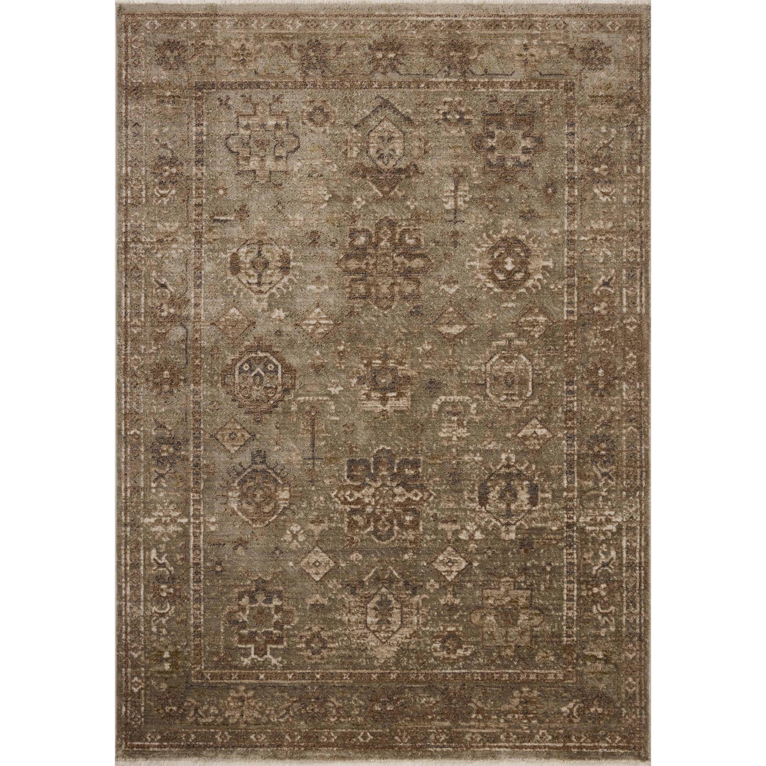 Loloi II HYD-04 Sage / Earth Rug DC10