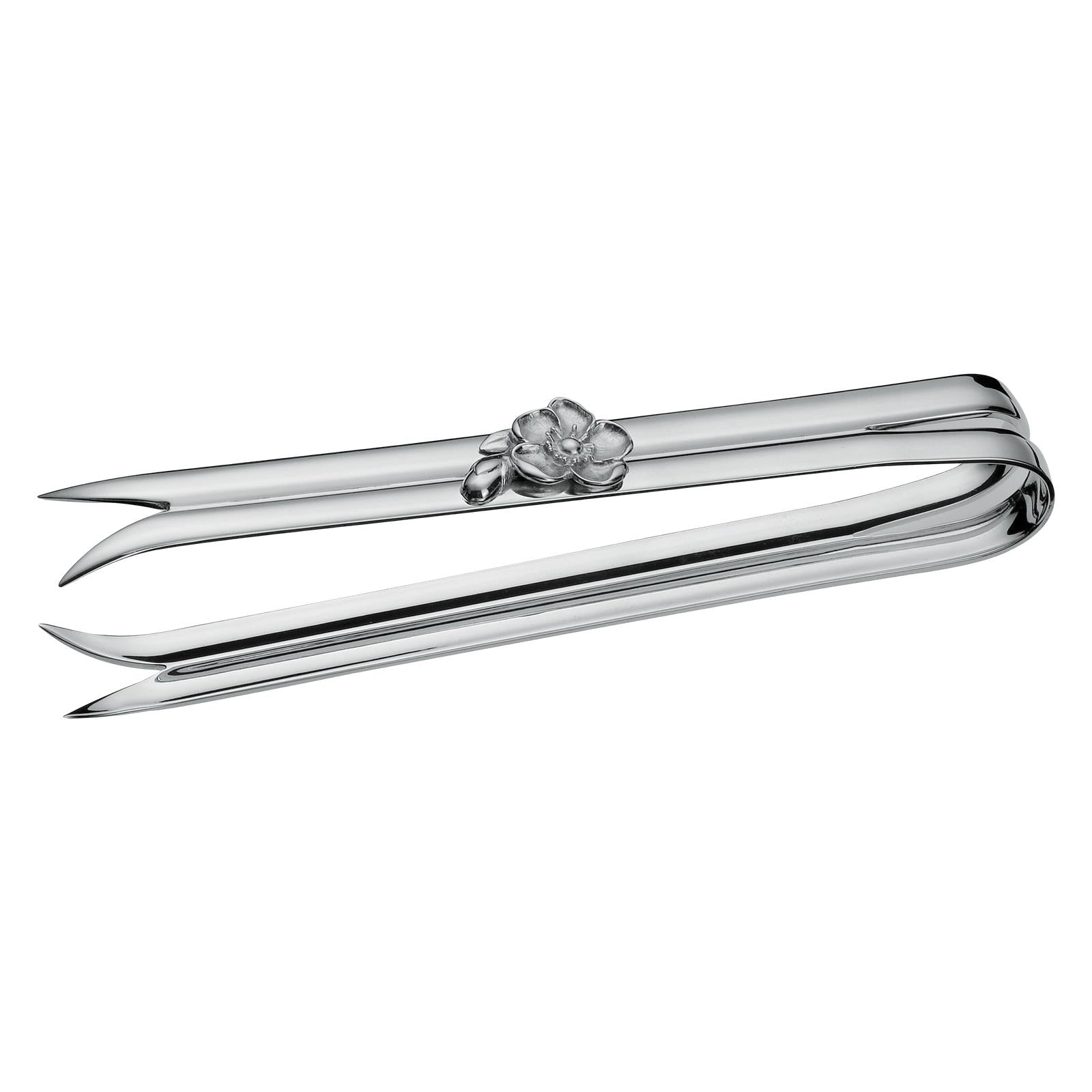Christofle Anémone Silver Plated Ice Tong