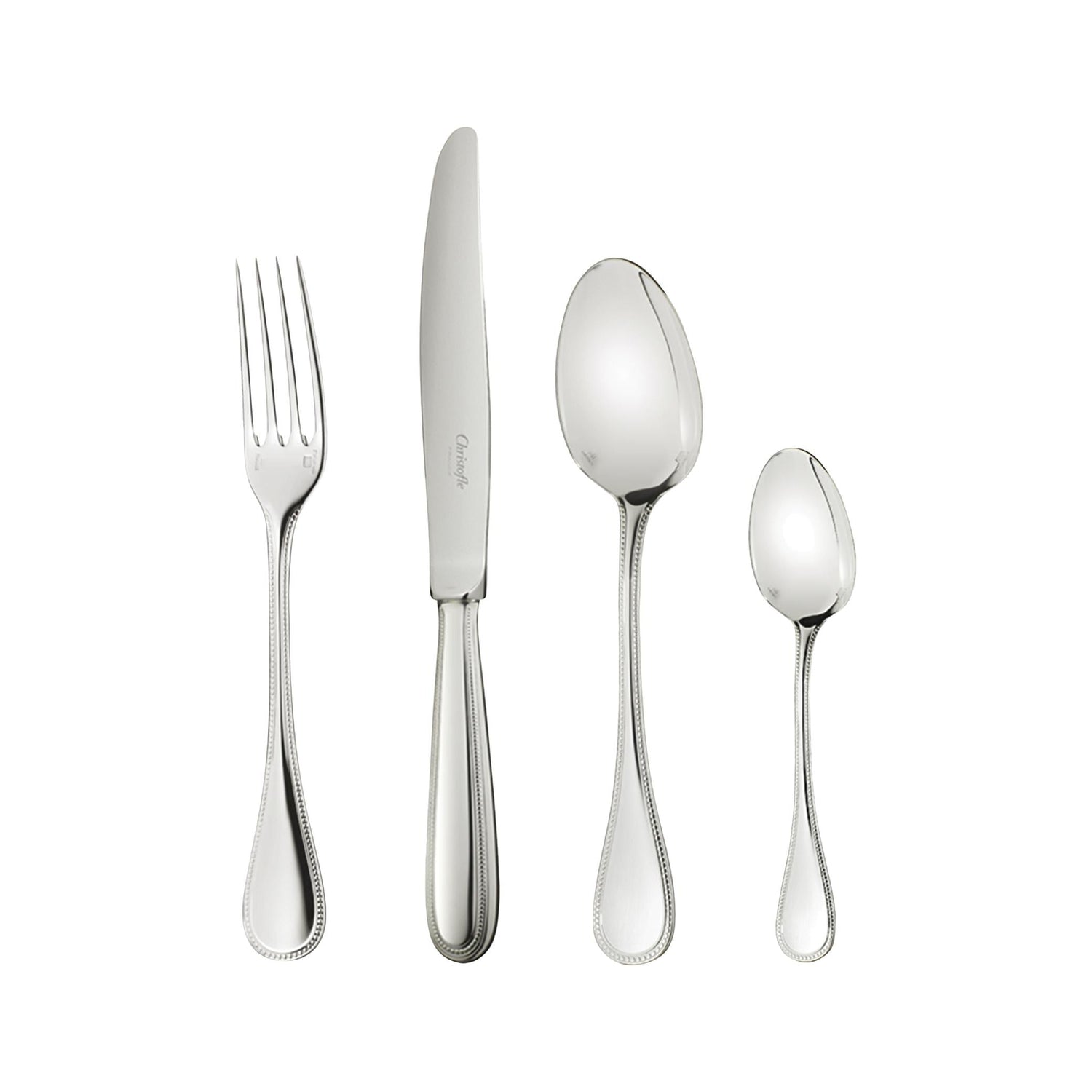 Christofle Perles 5-Piece Silver-Plated Place Setting