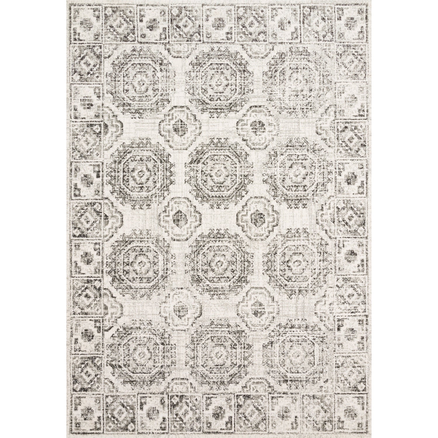 Loloi II Joaquin JOA-03 Ivory / Charcoal Rug