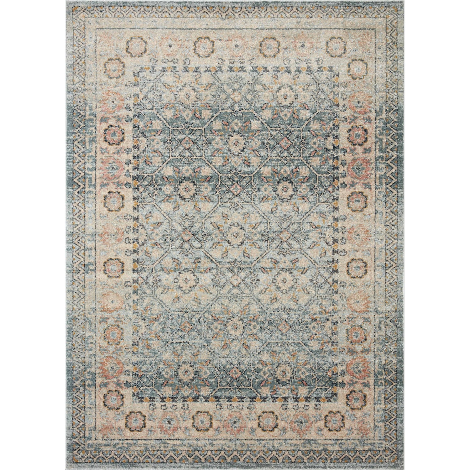 Loloi II Jocelyn JOC-04 Sky / Multi Rug