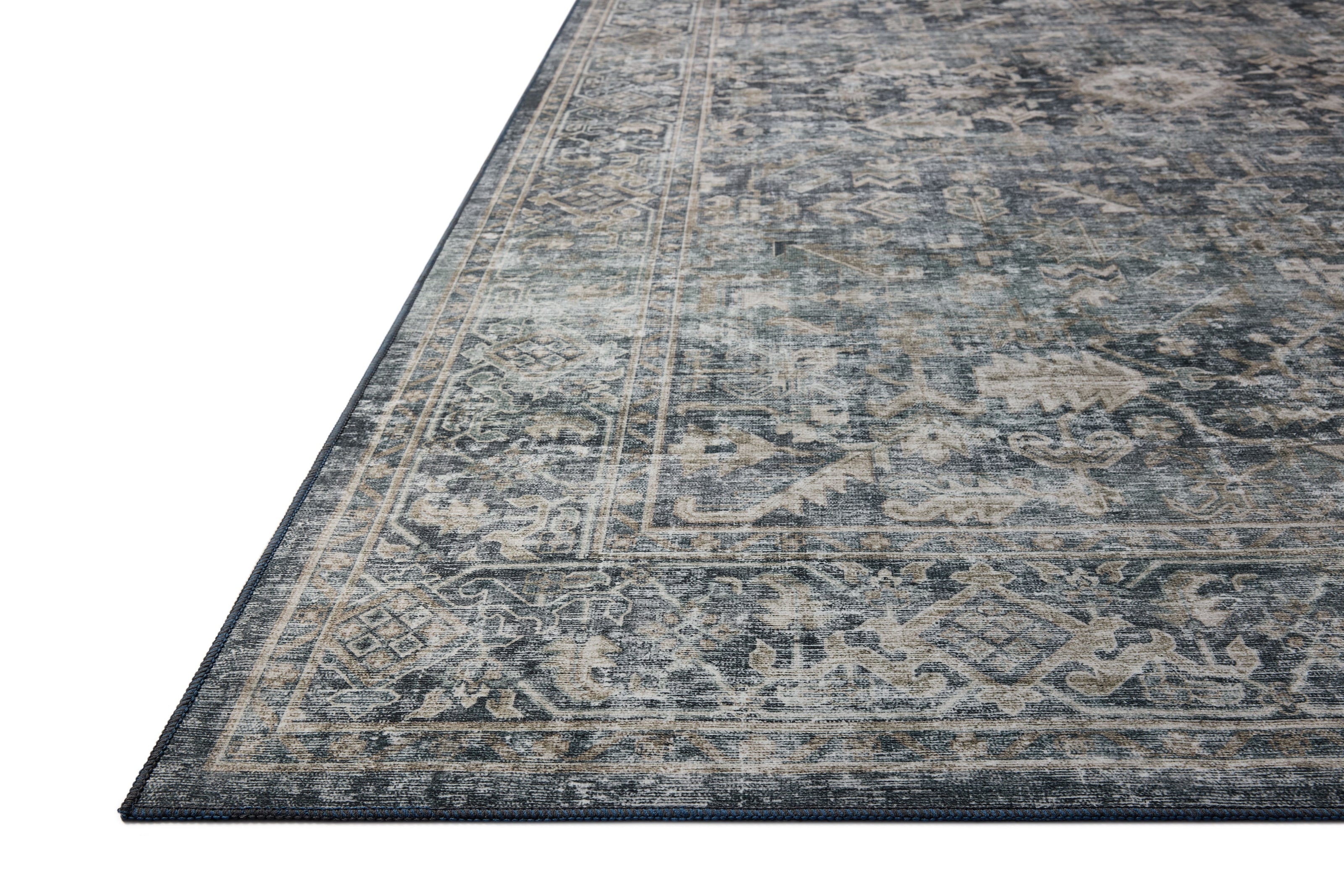 Amber Lewis Josie Ocean / Natural Rug DC10