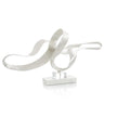 John Richard White Pearlized Sculpture