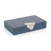 John Richard Decor Gypsy Blue Leather Box I