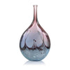 John Richard Decor Translucent Lavender And Blue Handblown Vase II