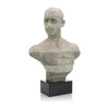 John Richard Decor Two-Tone Gray Bust Sculpture