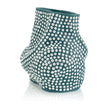 John Richard Decor Teal Blue Porcelain Vase