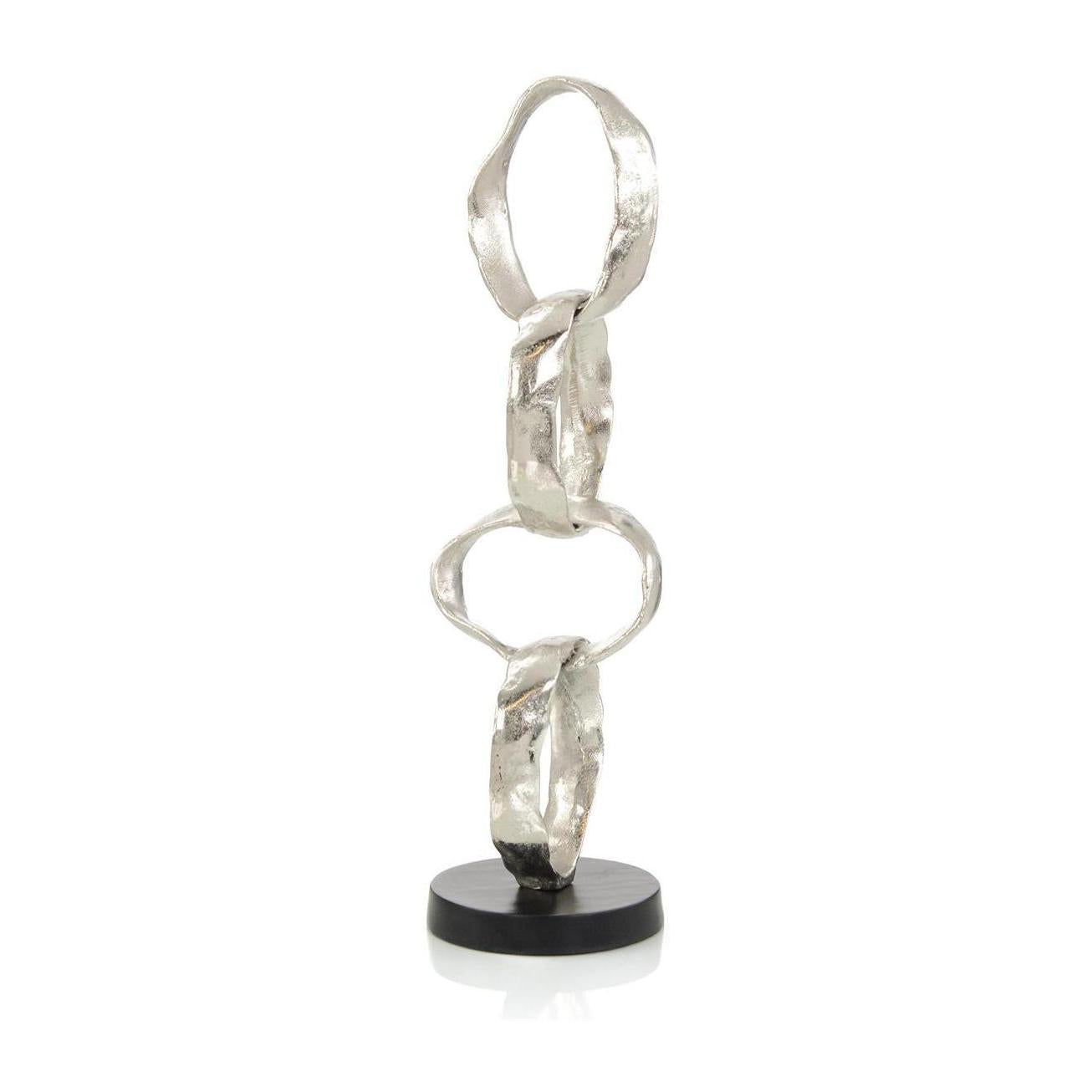 John Richard Decor Stacked Rings Sculpture