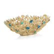 John Richard Decor Embellished Frond Bowl