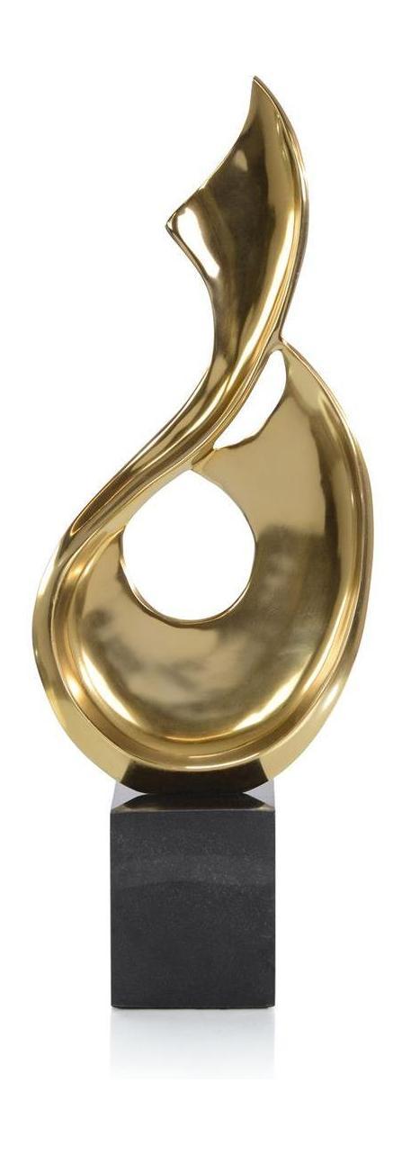 John Richard Decor Brass Virage Sculpture