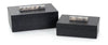 John Richard Decor A Set of Two Midnight Boxes
