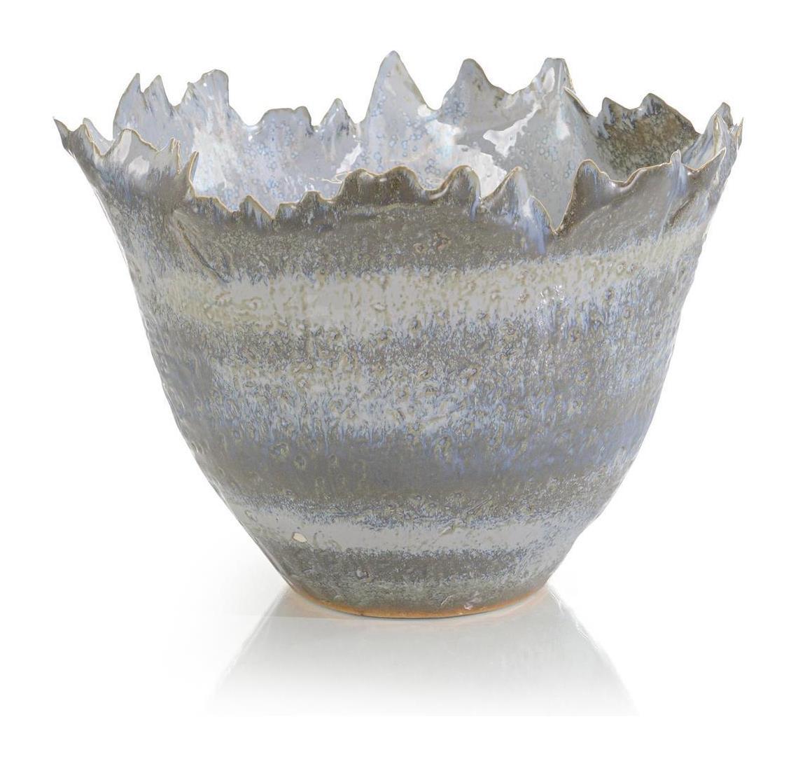 John Richard Decor Blue Summit Bowl