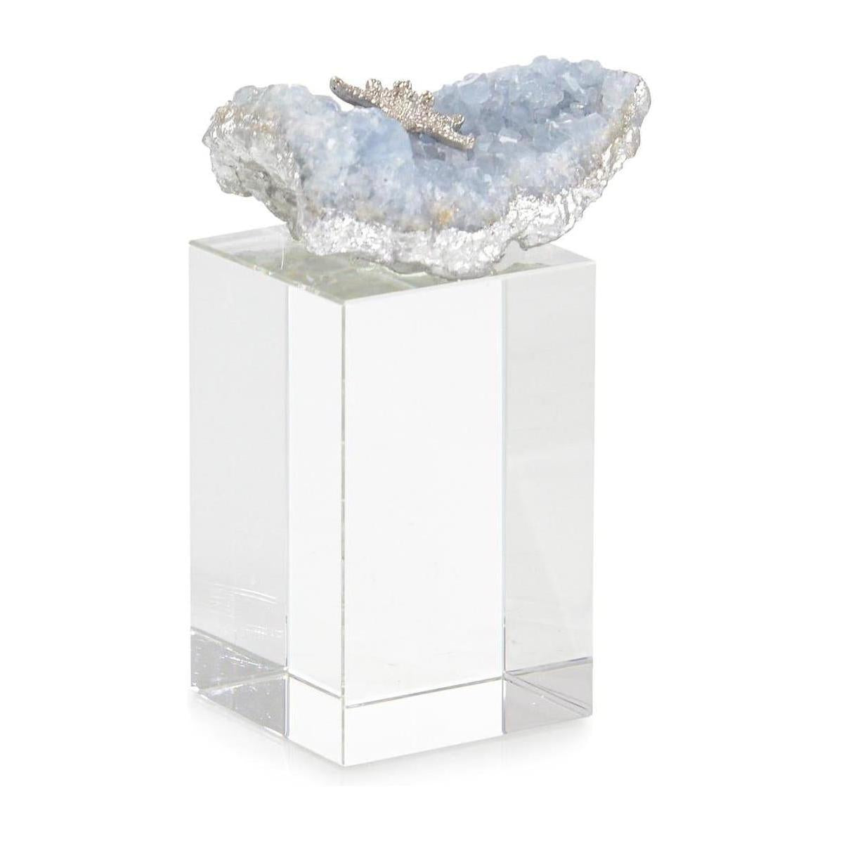 John Richard Decor Ocean Floor Sculpture on Crystal Base I