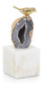 John Richard Decor Agate Roost Sculpture on Marble Base