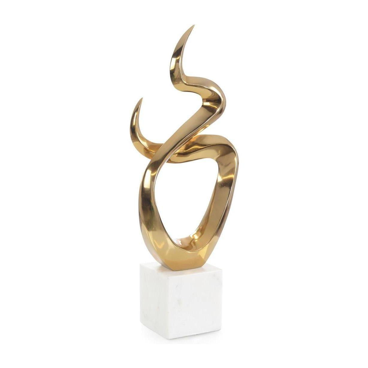 John Richard Decor Flow State Sculpture on Marble II