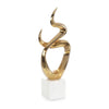 John Richard Decor Flow State Sculpture on Marble II
