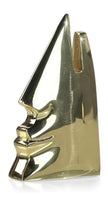 John Richard Decor Brass Ridges Sculpture