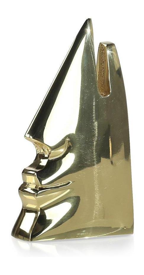 John Richard Decor Brass Ridges Sculpture