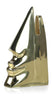 John Richard Decor Brass Ridges Sculpture