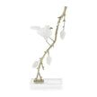 John Richard Decor Porcelain Bird Sculpture on Pine Branch I