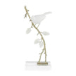 John Richard Decor Porcelain Bird Sculpture on Pine Branch II
