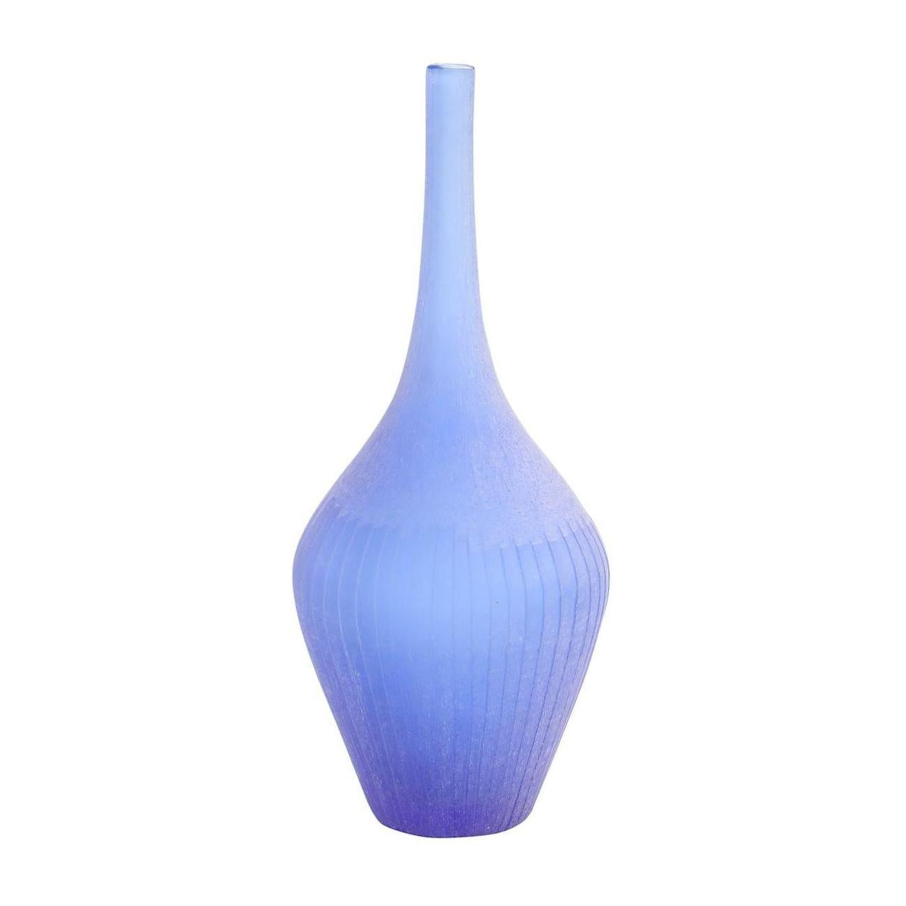 John Richard Decor Cobalt Blue Glass Vase