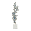 John Richard Decor Gleaming Leaf Sculpture on Marble Base