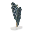 John Richard Decor Standing Leaf Sculpture on Marble Base