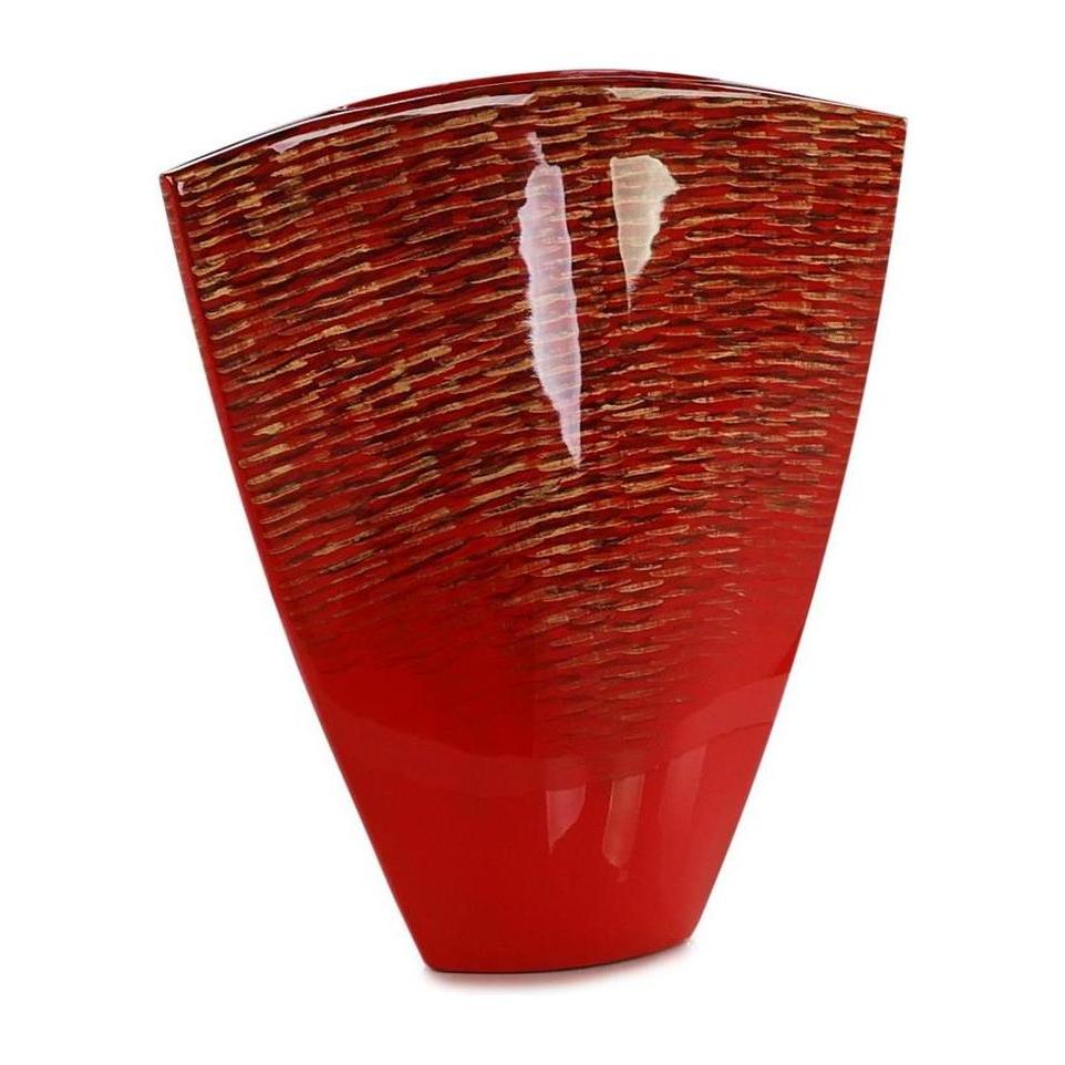 John Richard Decor Scarlet Scales Vase