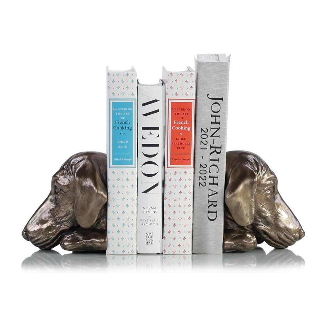 John Richard Decor Dachshund Bookends, Set of 2