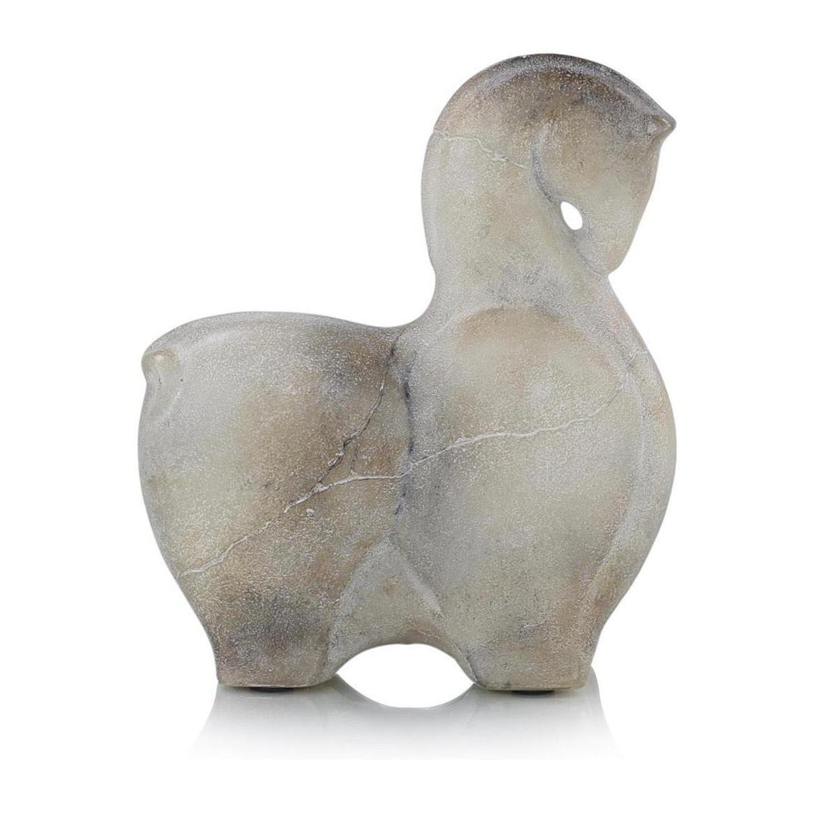 John Richard Decor Etruscan Horse Sculpture VI