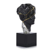 John Richard Decor Fragmented Bust on Marble Base
