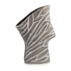 John Richard Decor Porcelain Mesh Vase, Silver